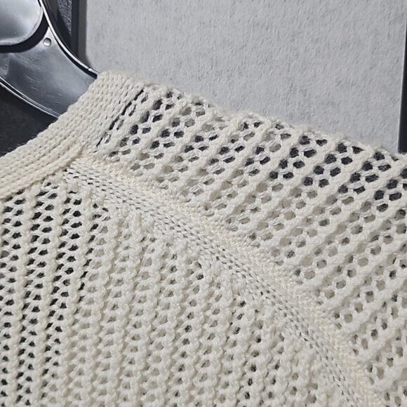 Open-Stitch Merino Wool Tunic by Polo Ralph Lauren XS New - Picture 6 of 7